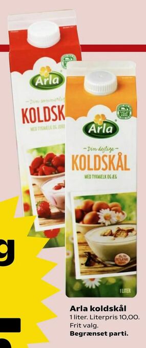 SuperBrugsen Arla koldskål tilbud