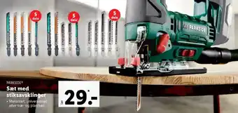 Lidl Parkside stiksavsklinger tilbud