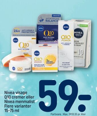 REMA 1000 Nivea creme tilbud