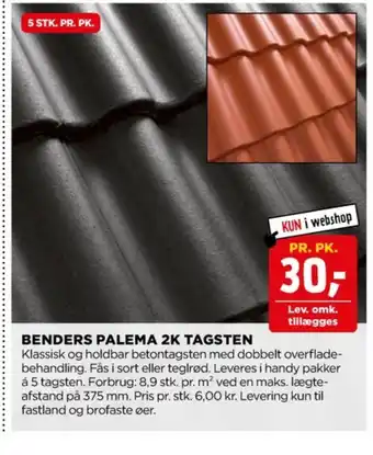 Benders tagsten