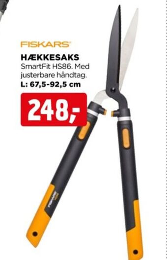 jem & fix Fiskars hækkesaks tilbud