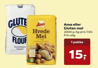 SuperBrugsen Amo eller Gluten mel tilbud