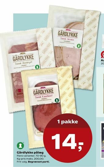 Gårdlykke pålæg