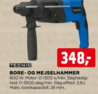 Tecnic bore- og mejselhammer