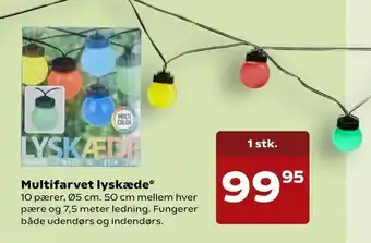 SuperBrugsen Multifarvet lyskæde tilbud