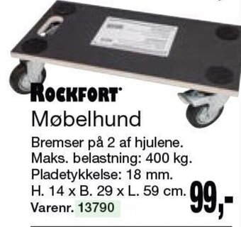 Harald Nyborg ROCKFORT møbelhund tilbud