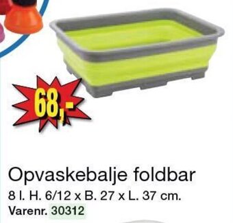 Harald Nyborg Opvaskebalje foldbar tilbud