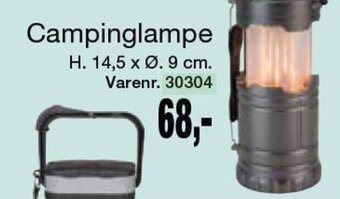 Harald Nyborg Campinglampe tilbud