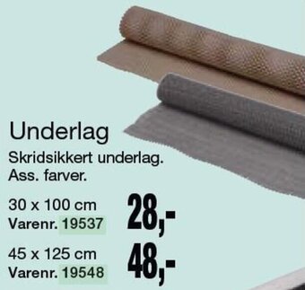 Harald Nyborg Underlag tilbud