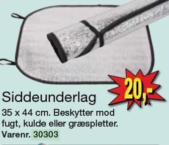 Harald Nyborg Siddeunderlag tilbud