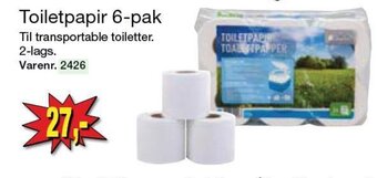 Harald Nyborg Toiletpapir 6-pak tilbud