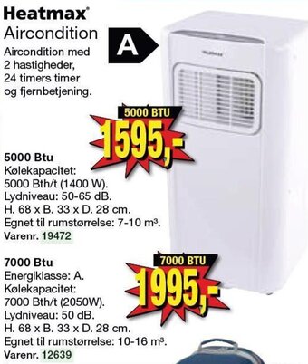 Harald Nyborg HEATMAX aircondition tilbud