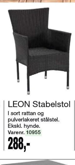 Harald Nyborg Leon Stabelstol tilbud