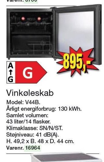 Harald Nyborg Vinkøleskab tilbud