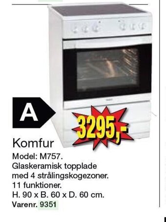 Harald Nyborg Komfur tilbud