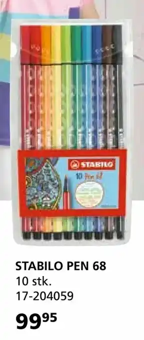Kon-Tur Stabilo pen 68 tilbud