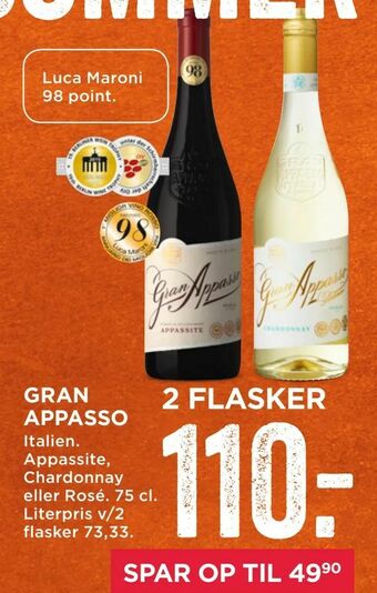 MENY Gran appasso tilbud