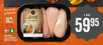 MENY Dansk kyllinge­brystfilet tilbud