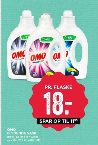 Omo flydende vask