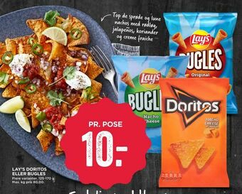 Lay's doritos eller bugles