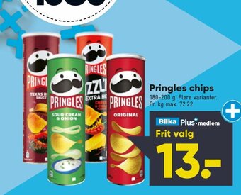 Bilka Pringles chips tilbud
