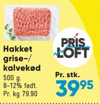 Bilka Hakket Grise-/ kalvekød tilbud