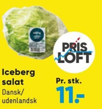 Bilka Iceberg salat tilbud