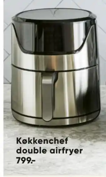 Køkkenchef Double airfryer