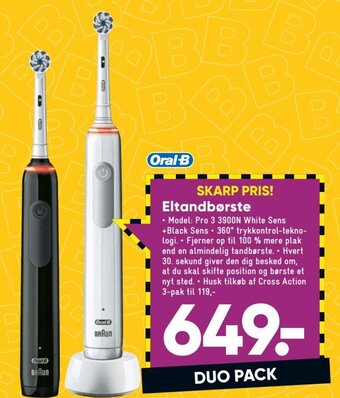 Bilka Oral-B Eltandbørste tilbud