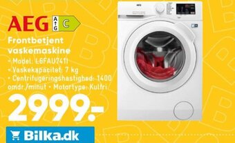 Bilka Frontbetjent Vaskemaskine tilbud