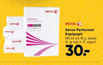 Bilka Xerox Performer Kopipapir tilbud