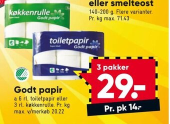 Bilka Godt Papir tilbud