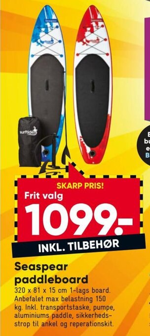 Seaspear paddleboard