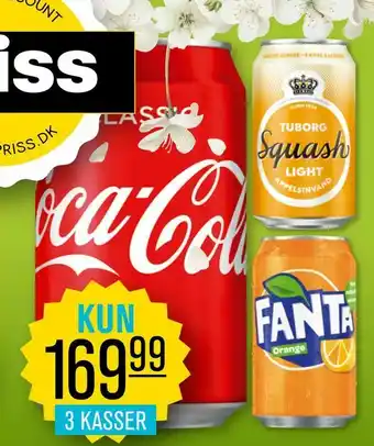 Priss Coca cola fanta sport tilbud