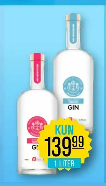 Priss Nordic by nature økologisk gin tilbud
