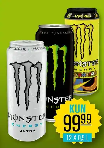 Priss Monster ener gidrik tilbud