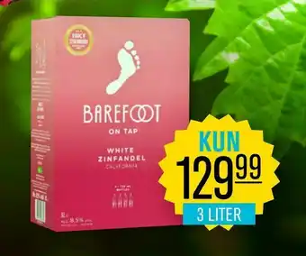 Priss Barefootbib hvidvin tilbud