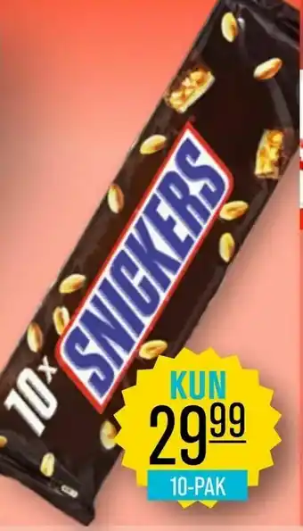 Priss Snickers tilbud