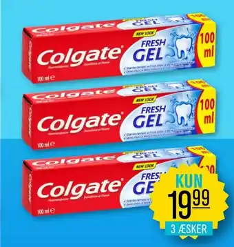 Priss Colgate tandpa sta tilbud