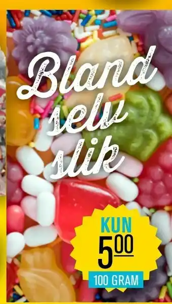 Priss Blandet slik tilbud