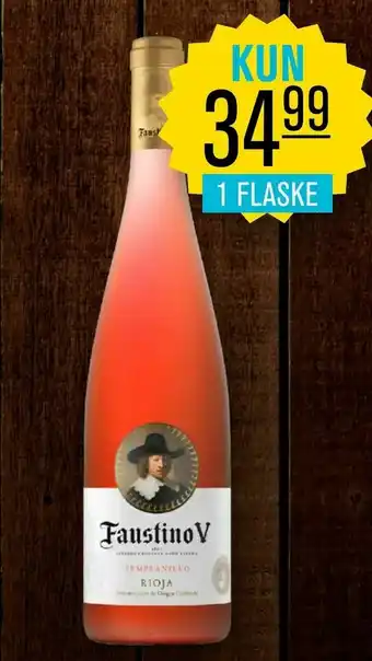 Priss Faustione rosé tilbud