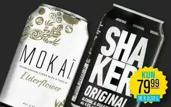 Priss Shaker mokai tilbud