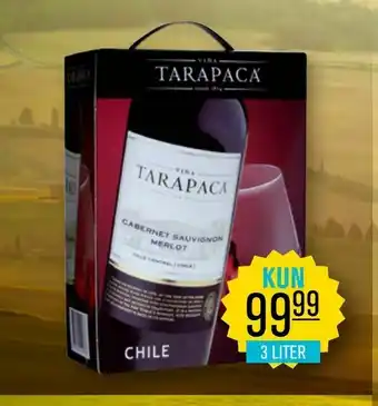 Priss Tarapaca bib rødvin tilbud