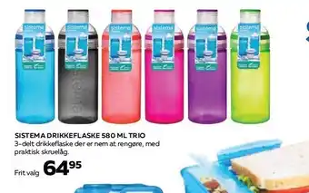 Bog & idé Sistema drikkeflaske tilbud