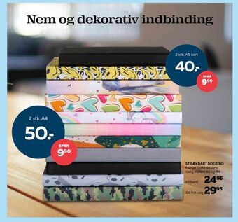 Bog & idé Strækbart bogbind tilbud