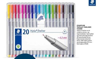 Bog & idé Staedtler triplus® fineliner tusser tilbud