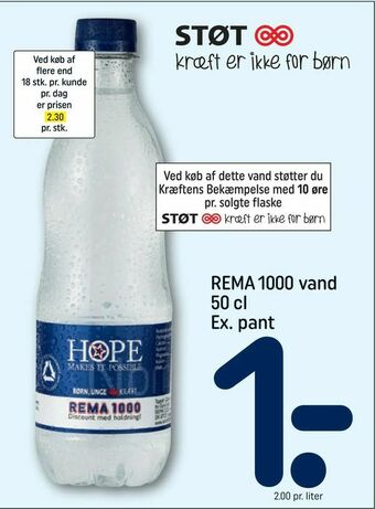 REMA 1000 REMA 1000 vand tilbud
