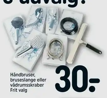 REMA 1000 Håndbruser, bruseslange eller vådrumsskraber tilbud