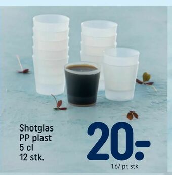 Shotglas PP plast