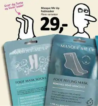 Normal Masque me up fodmasker tilbud